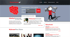 Desktop Screenshot of kamerzysta.pl